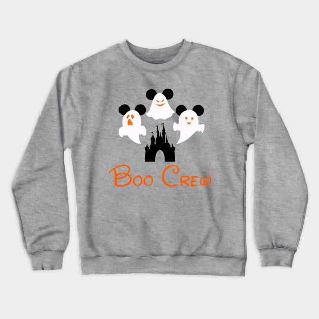 Boo crew Halloween shirt Crewneck Sweatshirt by Polynesian Vibes